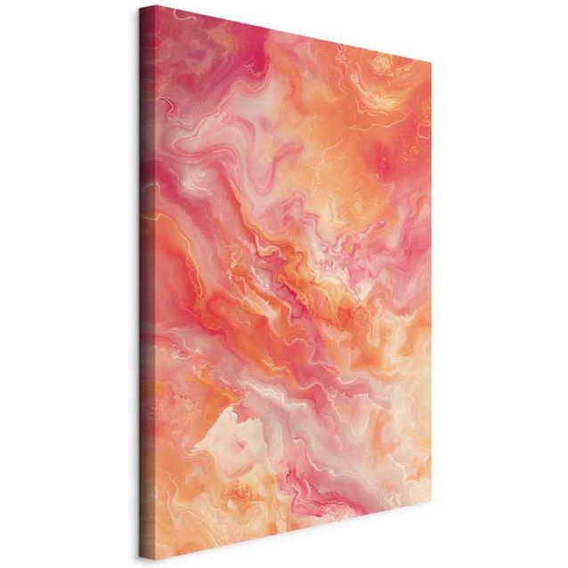 CONFIGURABLE PÄÄTUOTE - Taulu - Fiery Colors - Dynamic Shapes in Colors of Fire and Pink 21439