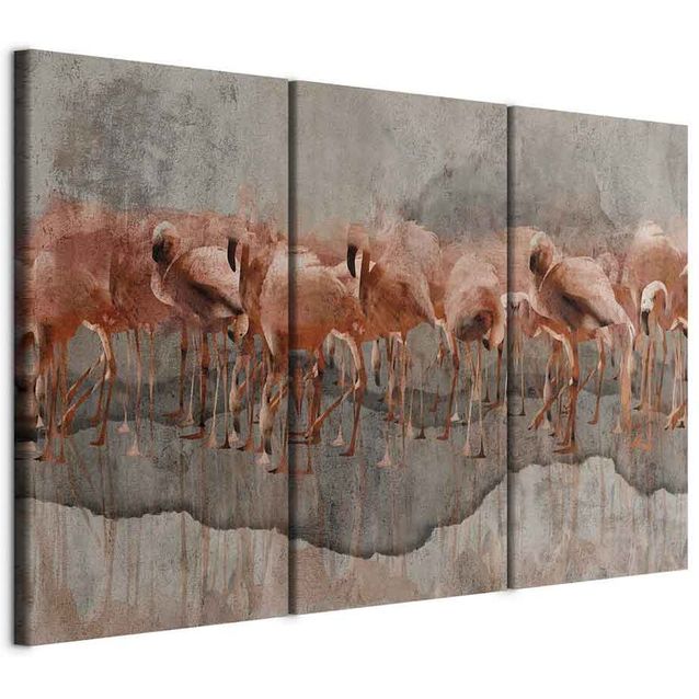 CONFIGURABLE PÄÄTUOTE - Taulu - Flamingo Lake (3 Parts) 25134