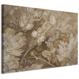 Taulu Artgeist Floral Ornaments Carved in Delicate Sepia and Brown Shades, eri vaihtoehtoja