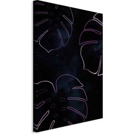 Taulu Artgeist Galactic Monstera (1 Part) Vertical, eri vaihtoehtoja