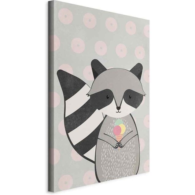 CONFIGURABLE PÄÄTUOTE - Taulu - Glutton Raccoon (1 Part) Vertical 63003