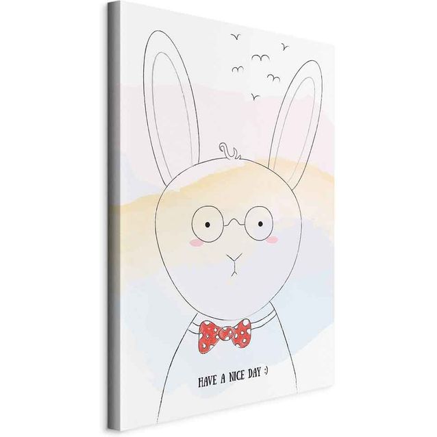 CONFIGURABLE PÄÄTUOTE - Taulu - Greetings from Rabbit (1 Part) Vertical 97117