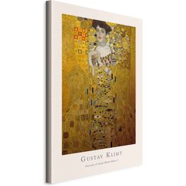 Taulu Artgeist Gustav Klimt - Portrait of Adele Bloch (1 Part) Vertical, eri vaihtoehtoja