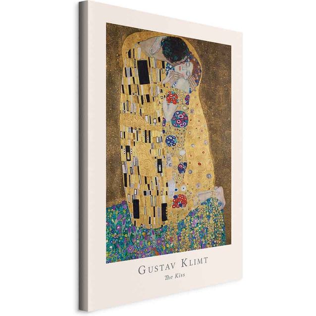 CONFIGURABLE PÄÄTUOTE - Taulu - Gustav Klimt - The Kiss (1 Part) Vertical 59501