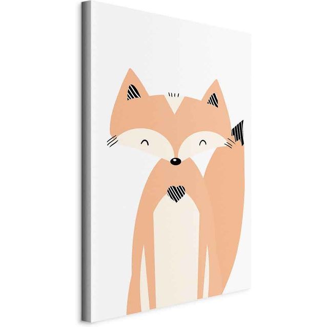 CONFIGURABLE PÄÄTUOTE - Taulu - Happy Fox (1 Part) Vertical 56244