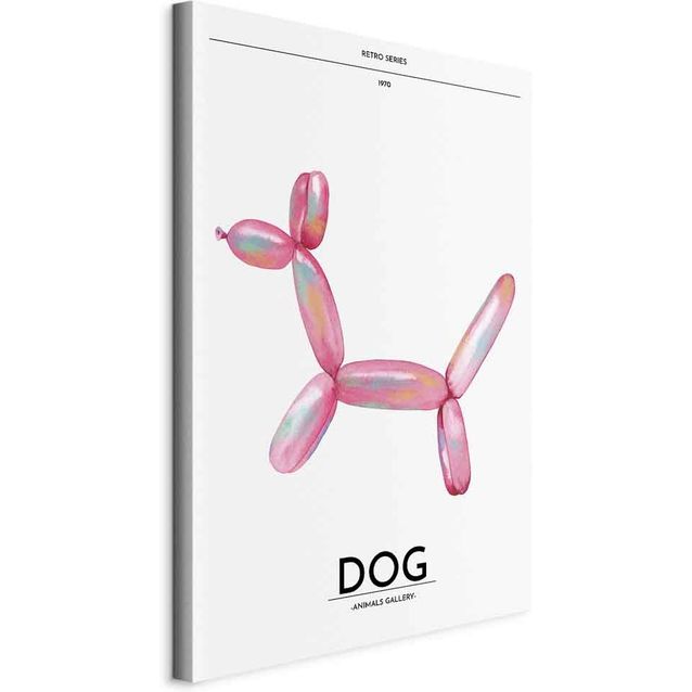 CONFIGURABLE PÄÄTUOTE - Taulu - Holo-Dog - Colorful Dog in Retro Style 24201