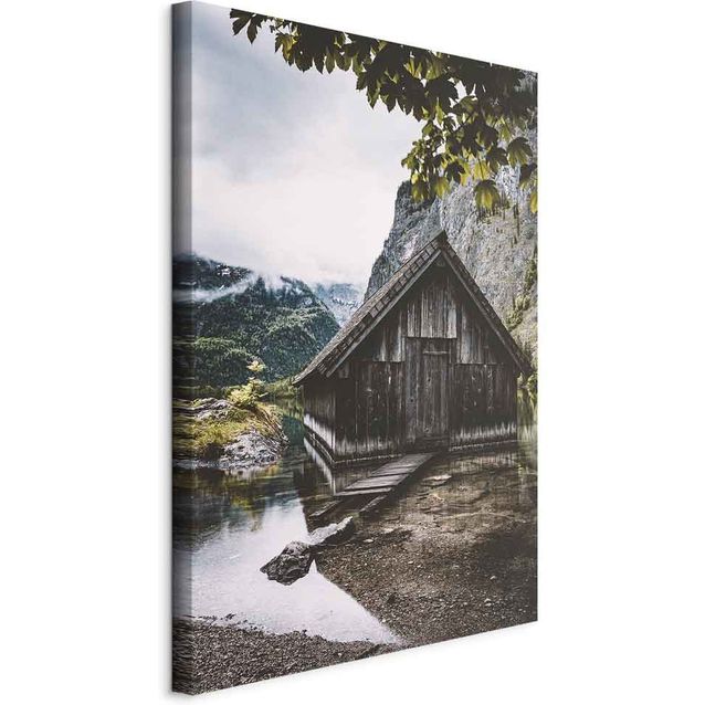 CONFIGURABLE PÄÄTUOTE - Taulu - House in the Mountains (1 Part) Vertical 80369