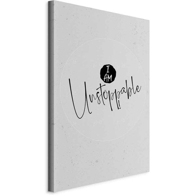CONFIGURABLE PÄÄTUOTE - Taulu - I Am Unstoppable (1 Part) Vertical 97230