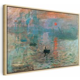 Taulu Artgeist Impression, Sunrise - Claude Monet’s Painted Landscape of the Port, eri vaihtoehtoja