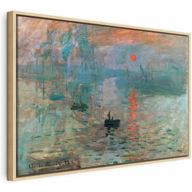 CONFIGURABLE PÄÄTUOTE - Taulu - Impression, Sunrise - Claude Monet’s Painted Landscape of the Port 41584