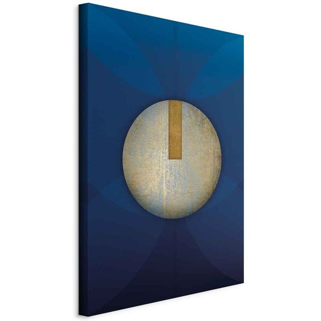 CONFIGURABLE PÄÄTUOTE - Taulu - In the Shadow of Classic Blue (1-part) - Golden Circle in Abstraction 46068