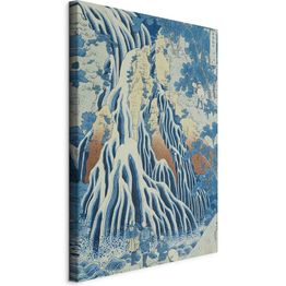 Taulu Artgeist Kirifuri Fall on Kurokami Mount from the series 'Shokoku Taki Meguri' (A Journey to the Waterfalls of All the Provinces) (Hokusai Katsushika), eri vaihtoehtoja