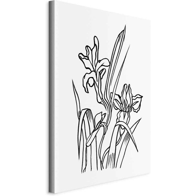 Taulu - Love Irises (1 Part) Vertical