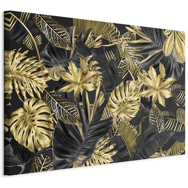 CONFIGURABLE PÄÄTUOTE - Taulu - Luxurious Plants (1 Part) Wide 33181