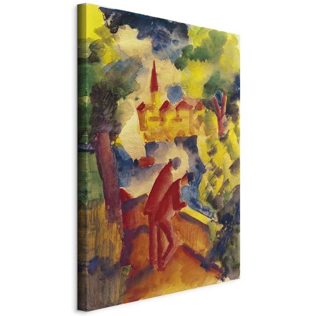 CONFIGURABLE PaaTUOTE - Taulu - Manner auf der Straße am See (August Macke) 43953
