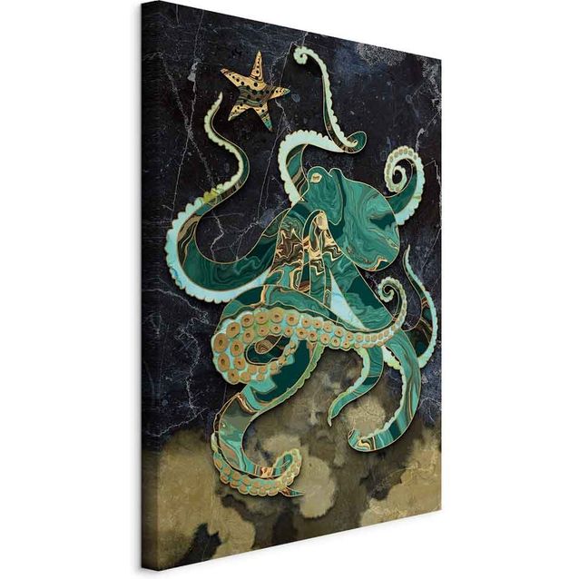 CONFIGURABLE PÄÄTUOTE - Taulu - Marble Octopus (1 Part) Vertical 38711