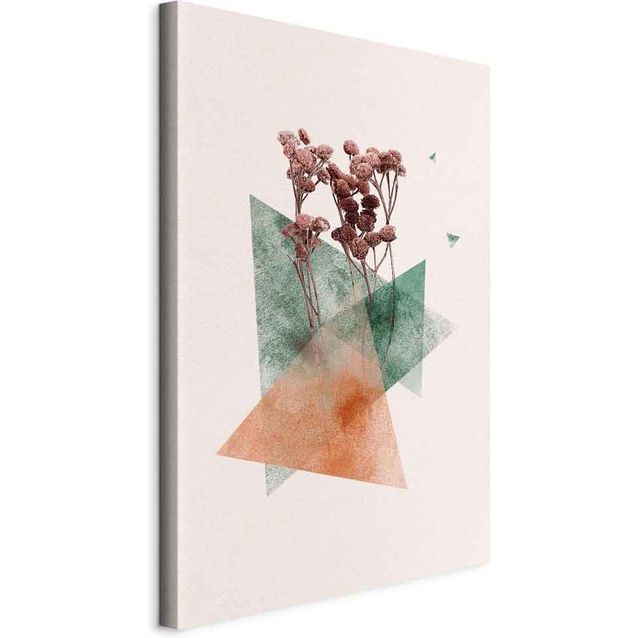 CONFIGURABLE PÄÄTUOTE - Taulu - Modernist Flower (1 Part) Vertical 66042