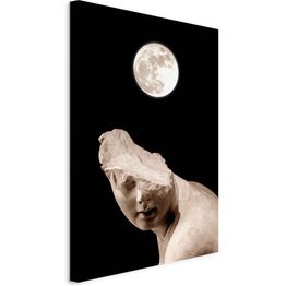 Taulu Artgeist Moon and Statue (1 Part) Vertical, eri vaihtoehtoja