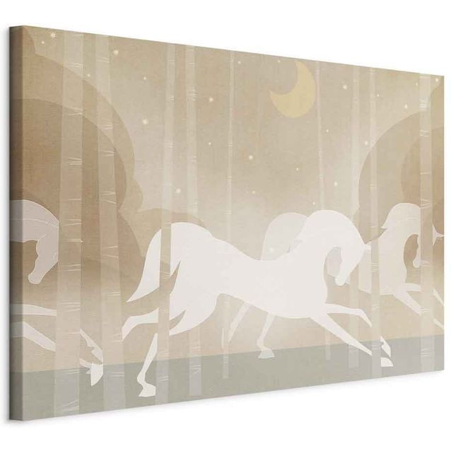 CONFIGURABLE PÄÄTUOTE - Taulu - Moon Horses - Horses Galloping Among Trees on a Starry Night 40263