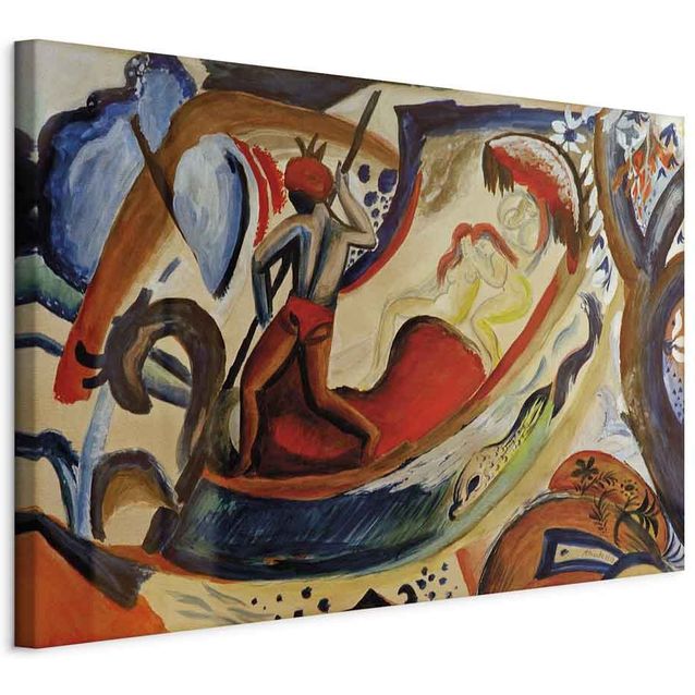 CONFIGURABLE PÄÄTUOTE - Taulu - Nackte Mädchen in der Barke (August Macke) 44332