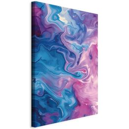 Taulu Artgeist Night Flows - Abstract Waves in Shades of Blue and Violet, eri vaihtoehtoja