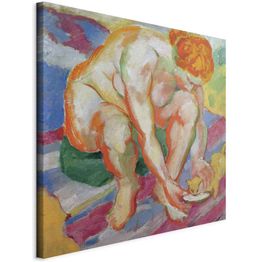 Taulu Artgeist Nude with cat (Franz Marc), eri vaihtoehtoja