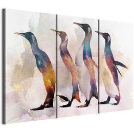 Taulu Artgeist Penguin Wandering (3 Parts), eri vaihtoehtoja