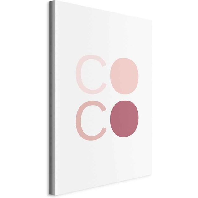 CONFIGURABLE PÄÄTUOTE - Taulu - Pink Coco (1 Part) Vertical 74252