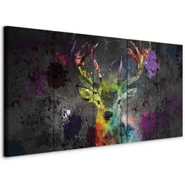 Taulu Artgeist Rainbow Deer (5 Parts) Narrow, eri vaihtoehtoja