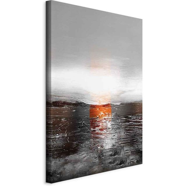 CONFIGURABLE PÄÄTUOTE - Taulu - Reflection of Colors (1-part) - Sunset in Painted Abstract Background 15972