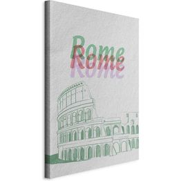 Taulu Artgeist Rome in Watercolours (1 Part) Vertical, eri vaihtoehtoja