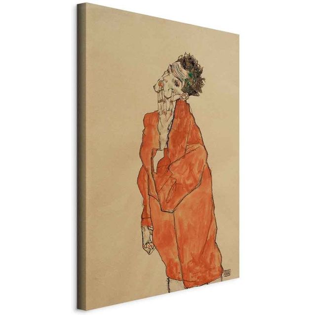 CONFIGURABLE PÄÄTUOTE - Taulu - Self-Portrait (Man in Orange Jacket) 92547