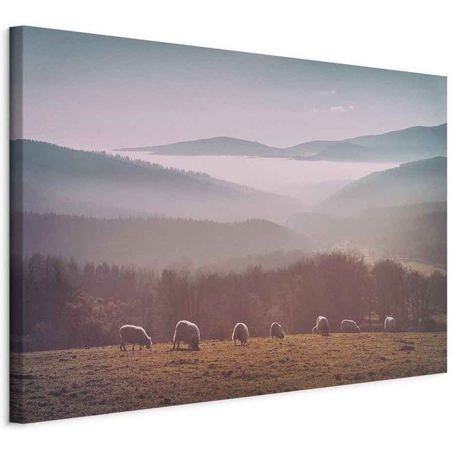CONFIGURABLE PÄÄTUOTE - Taulu - Sheep in Mountain Landscape (1-part) - Animals in Nature 23014