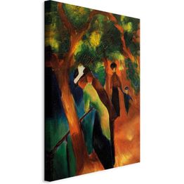 Taulu Artgeist Sonniger Weg (August Macke), eri vaihtoehtoja