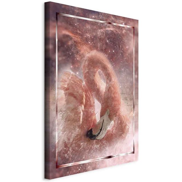 CONFIGURABLE PÄÄTUOTE - Taulu - Space Flamingo (1 Part) Vertical 42367
