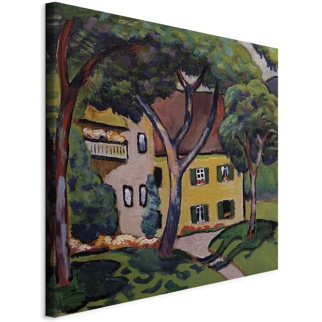 CONFIGURABLE PÄÄTUOTE - Taulu - Staudacherhaus in Tegernsee (August Macke) 44288