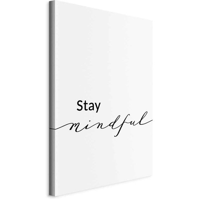 CONFIGURABLE PÄÄTUOTE - Taulu - Stay Mindful (1 Part) Vertical 90965