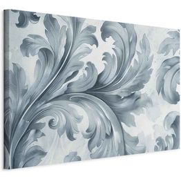 Taulu Artgeist Stone Baroque Ornaments in Light Shades of Gray-Blue, eri vaihtoehtoja