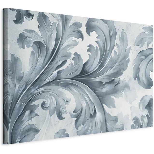 CONFIGURABLE PÄÄTUOTE - Taulu - Stone Baroque Ornaments in Light Shades of Gray-Blue 95549