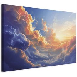 Taulu Artgeist Sunset Over a Cloudy Sea: A Wonderful Symphony of Colors, eri vaihtoehtoja