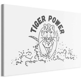 Taulu Artgeist Tiger Power (1 Part) Wide, eri vaihtoehtoja