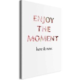 Taulu Artgeist Unique Moment (1-part) - English Text on White Background, eri vaihtoehtoja