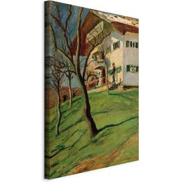 Taulu Artgeist Unser Häuschen in Tegernsee (August Macke), eri vaihtoehtoja