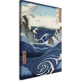 Taulu Artgeist View of the Naruto whirlpools at Awa from the series 'Rokuju-yoshu Meisho zue' (Utagawa Hiroshige), eri vaihtoehtoja