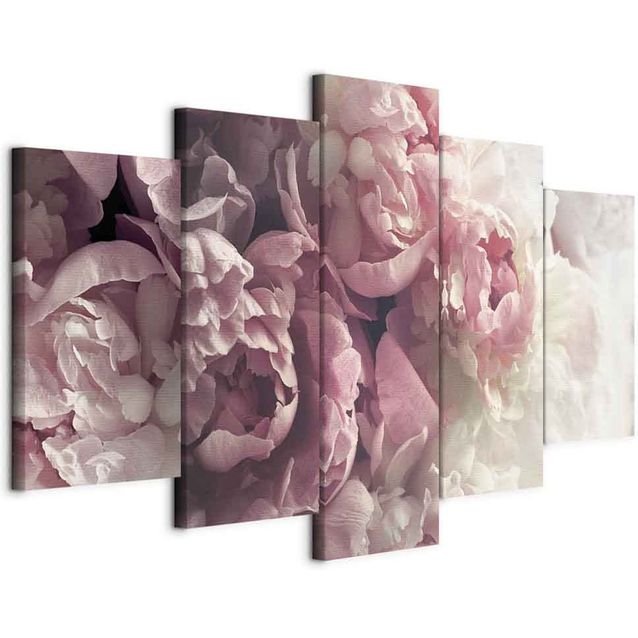 CONFIGURABLE PÄÄTUOTE - Taulu - Vintage Peonies (5 Parts) Wide 07120