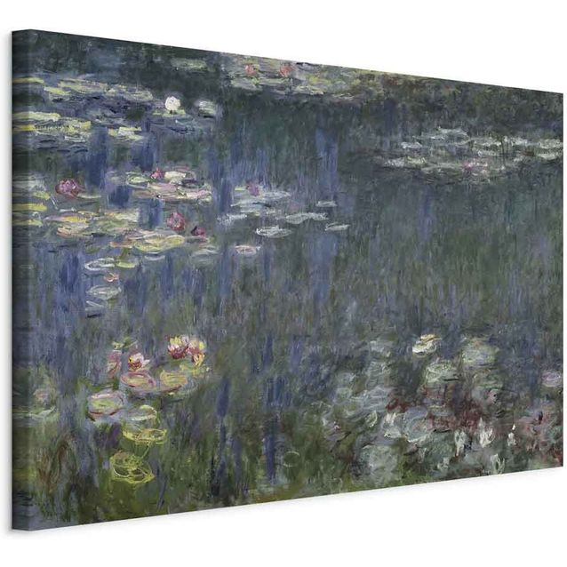 CONFIGURABLE PÄÄTUOTE - Taulu - Waterlilies: Green Reflections (Claude Monet) 44769