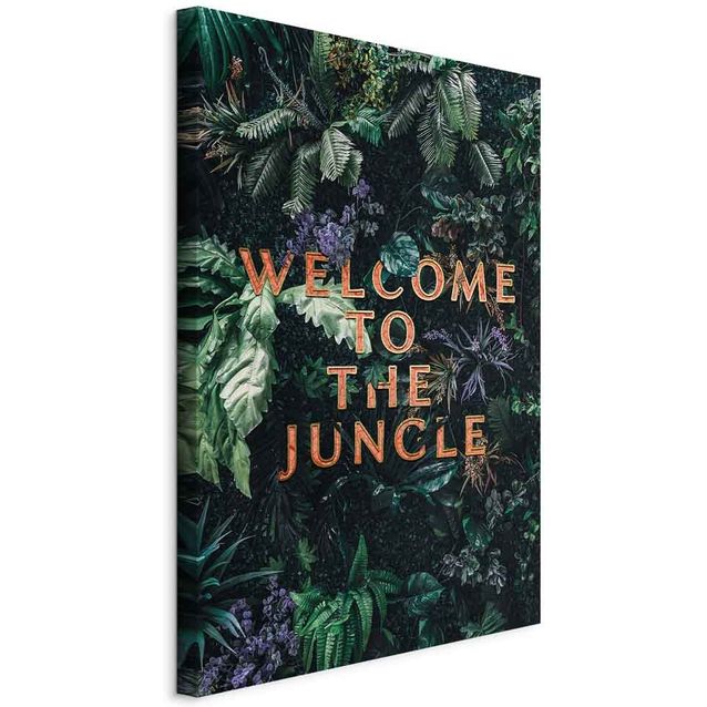 CONFIGURABLE PÄÄTUOTE - Taulu - Welcome to the Junge (1 Part) Vertical 69022