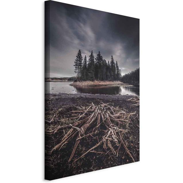 CONFIGURABLE PÄÄTUOTE - Taulu - Wooded Island (1 Part) Vertical 74897