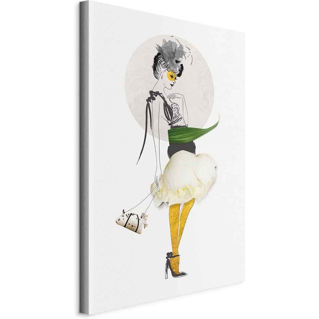 CONFIGURABLE PÄÄTUOTE - Taulu - Yellow Stocking (1 Part) Vertical 38285