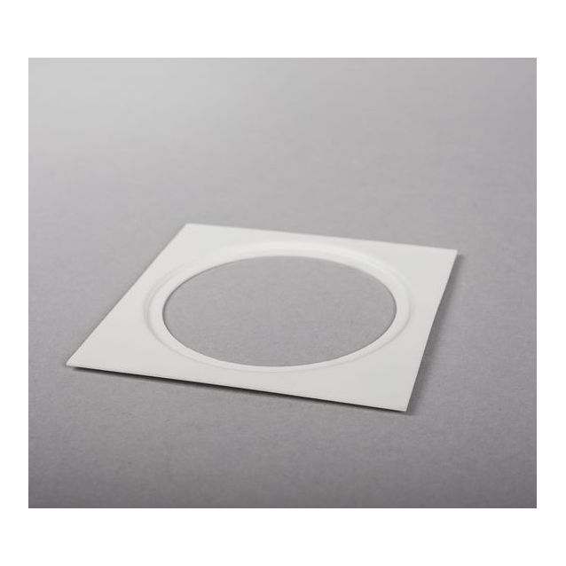 Asennuskehys alasvaloille Hide-a-lite I 115x115 ø85 valkoinen